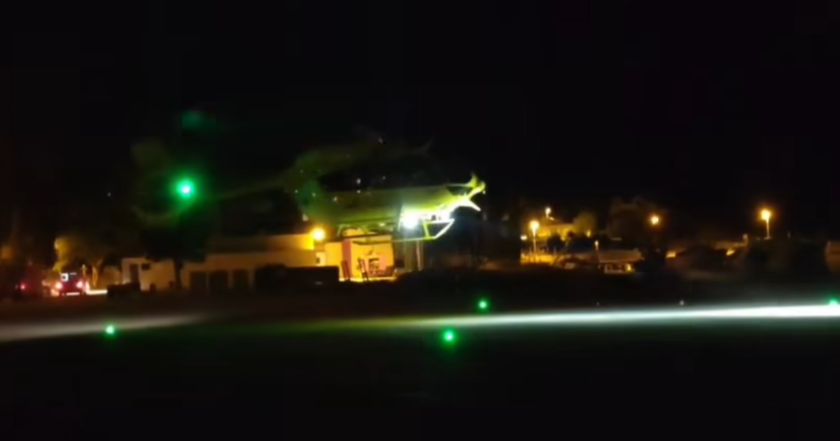 Na Braču laserom ometao slijetanje medicinskog helikoptera