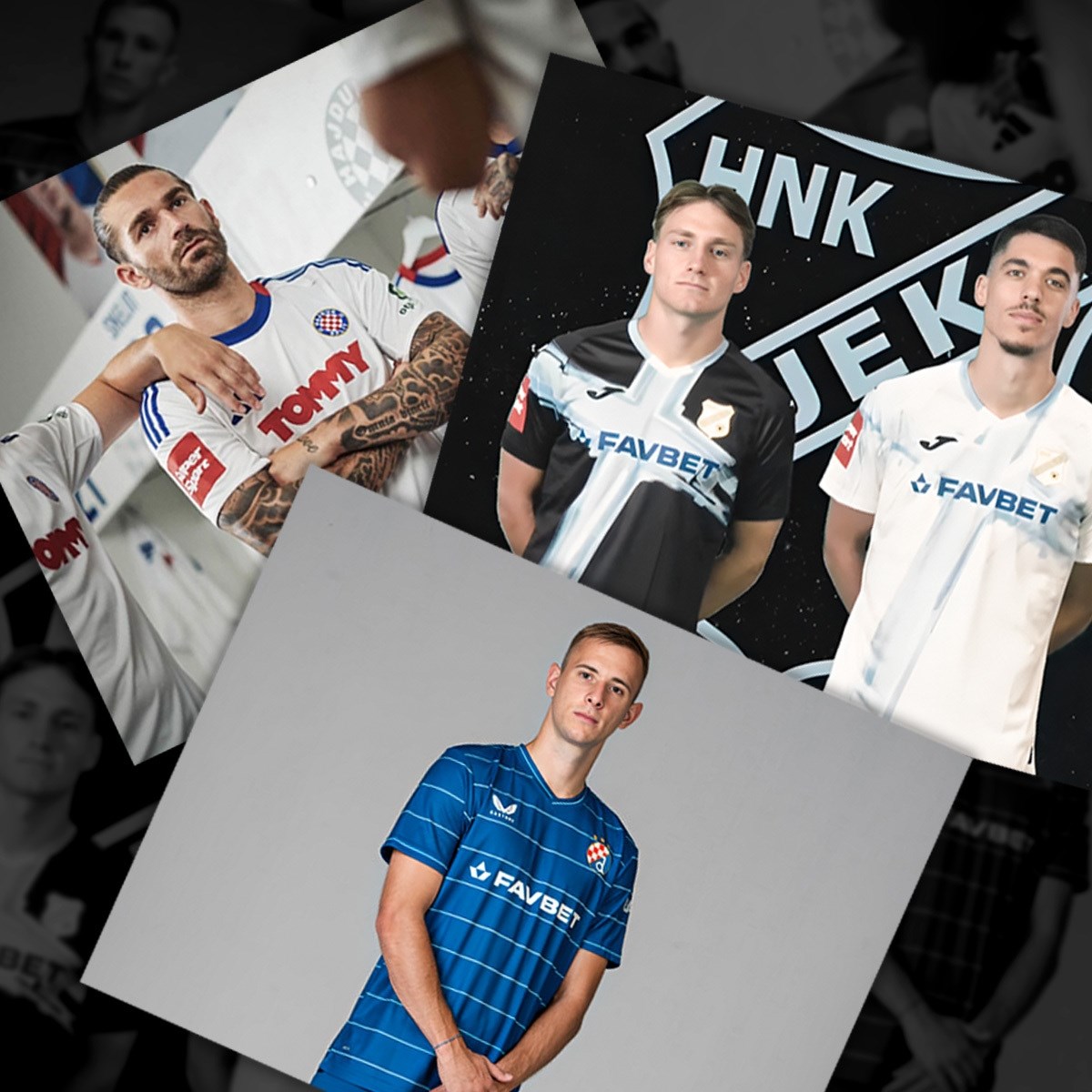 ANKETA Rijeka, Hajduk i Dinamo su predstavili nove dresove. Koji su vam najljepši?