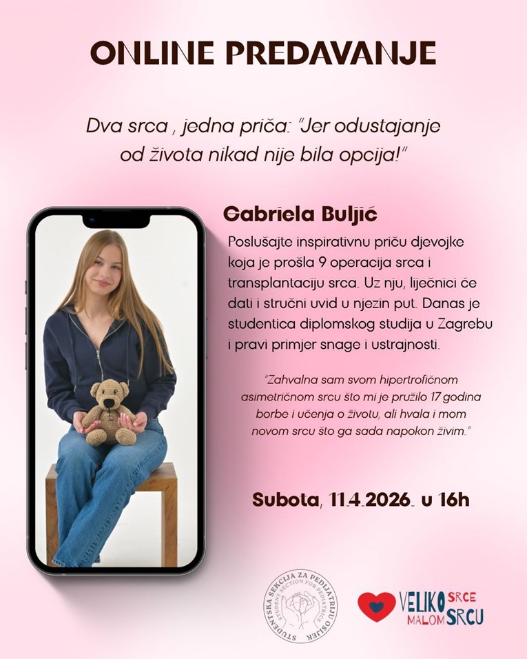 Gabriela prošla 9 operacija i transplantaciju: "Odustajanje nikad nije bila opcija"