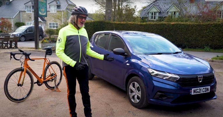 VIDEO James May testirao novu Daciu Sandero i usporedio je s biciklom