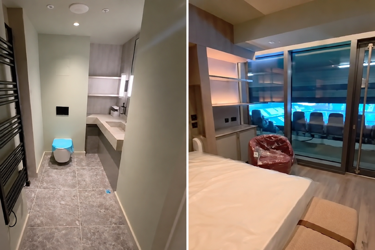 VIDEO Ovako izgleda soba u hotelu na Cityjevom stadionu. Ima izlaz na tribinu