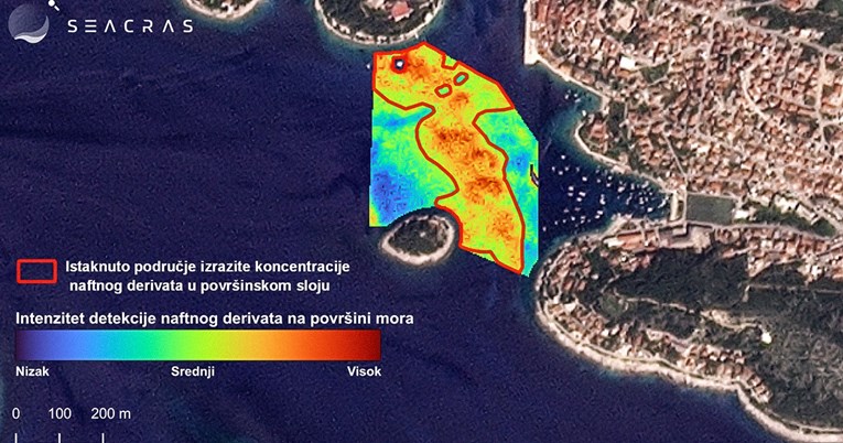 Hrvatska firma: Satelitskom AI tehnologijom prvi smo otkrili naftnu mrlju kod Hvara
