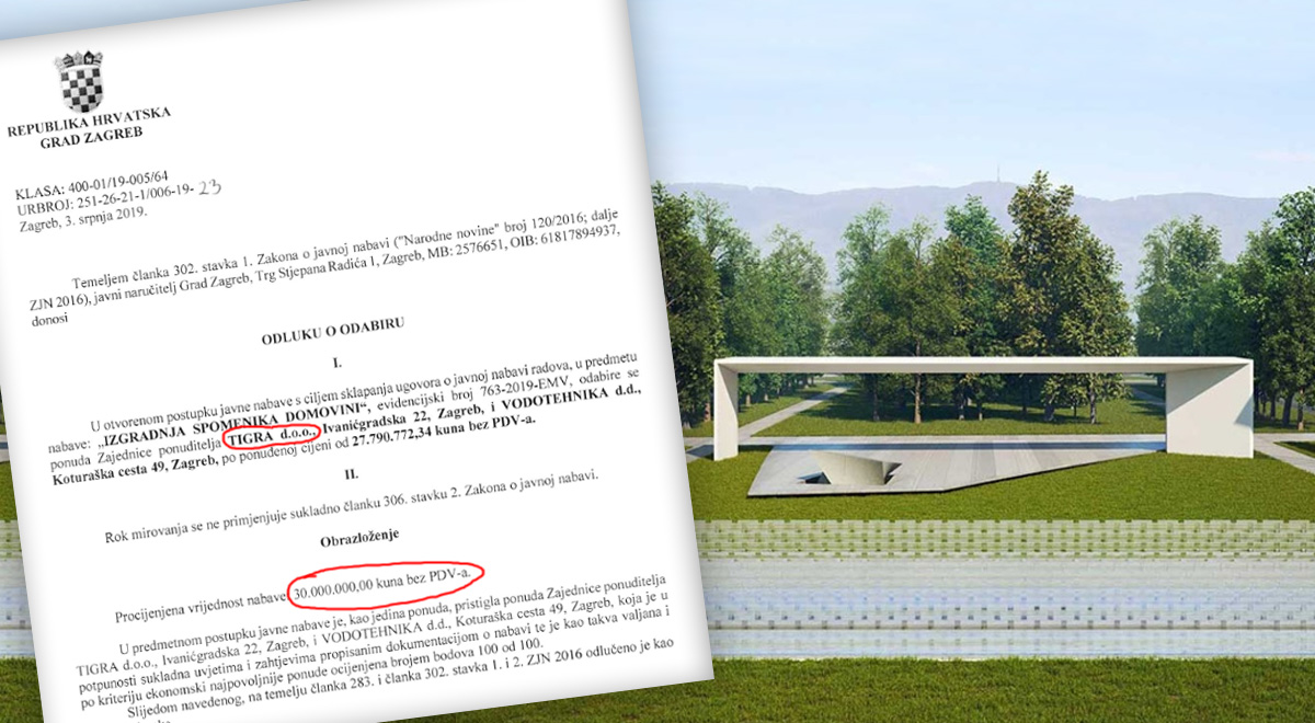 Spomenik domovini u Zagrebu radit će Bandićev kum poznat po "zlatnim WC-ima"