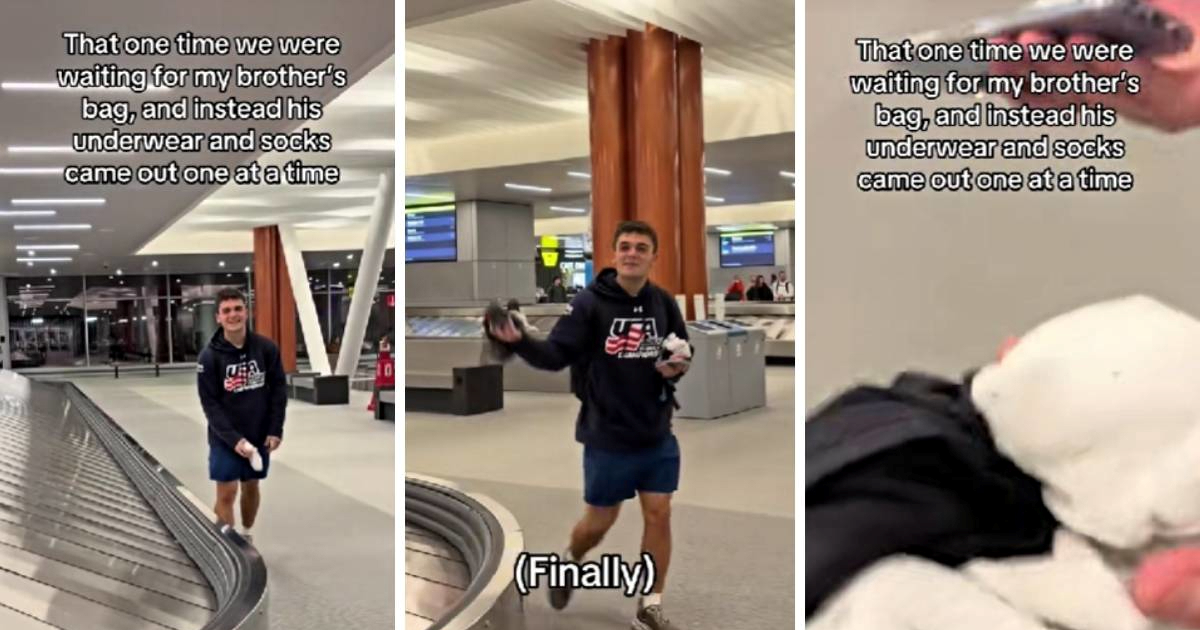 5 milijuna pregleda: Tip čekao prtljagu na aerodromu, šokiralo ga što se dogodilo