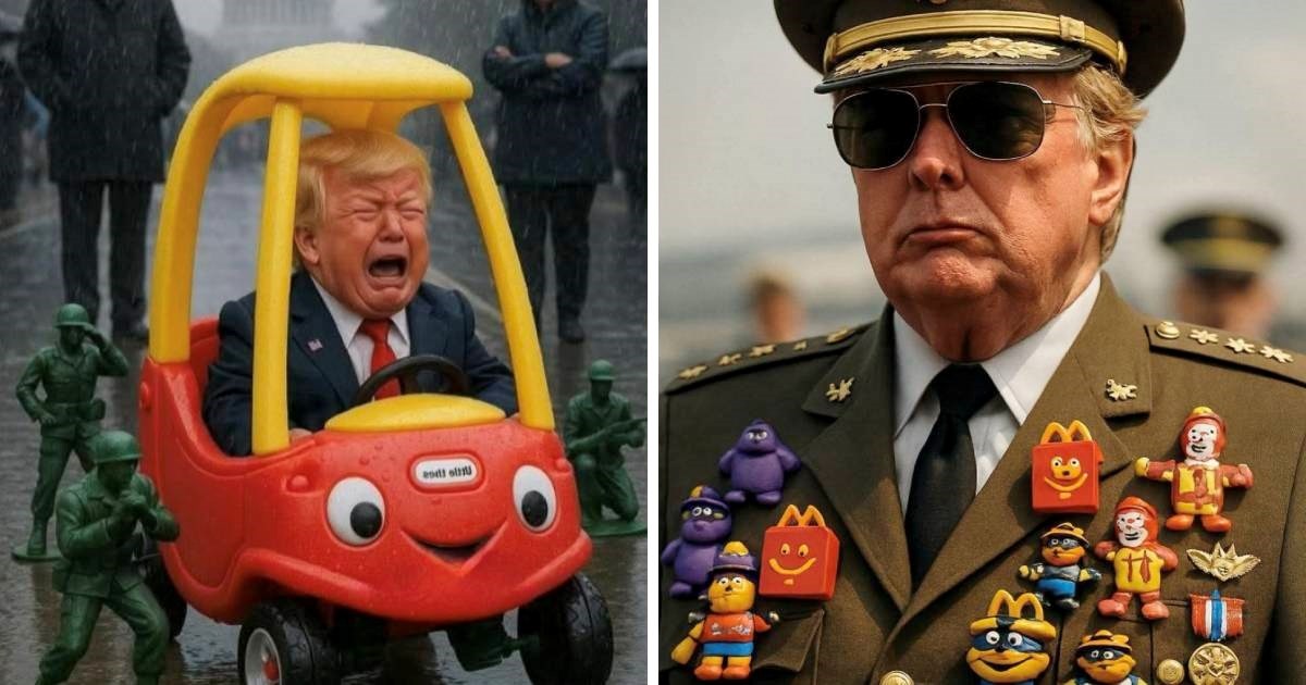 Najbolje sprdnje oko vojne parade u Trumpovu čast