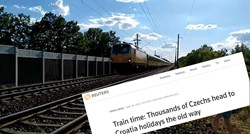 I Reuters piše o dolasku Čeha vlakom u Hrvatsku