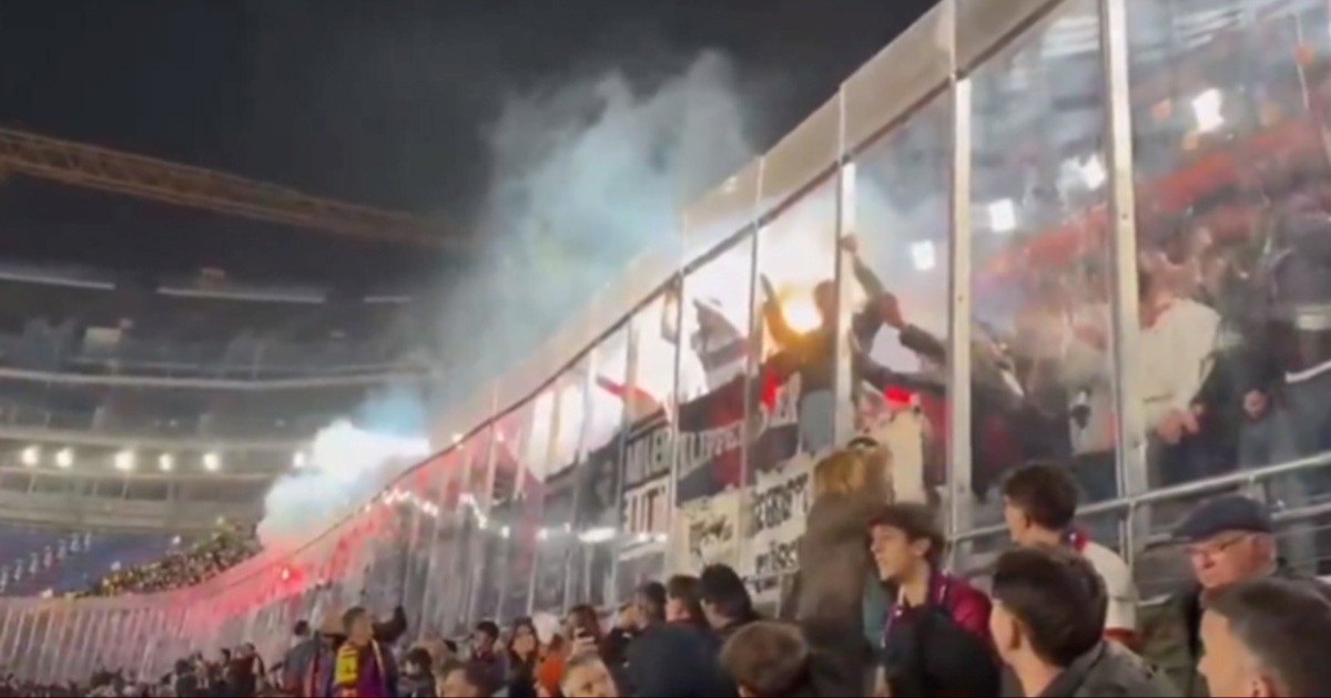 VIDEO Divljanje Nijemaca na Camp Nouu. "Ne želimo ovu kugu više na našem stadionu"