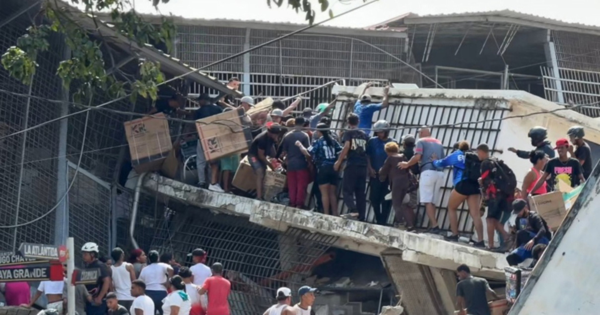 FOTO Masovne pljačke u Venezueli nakon razornih potresa