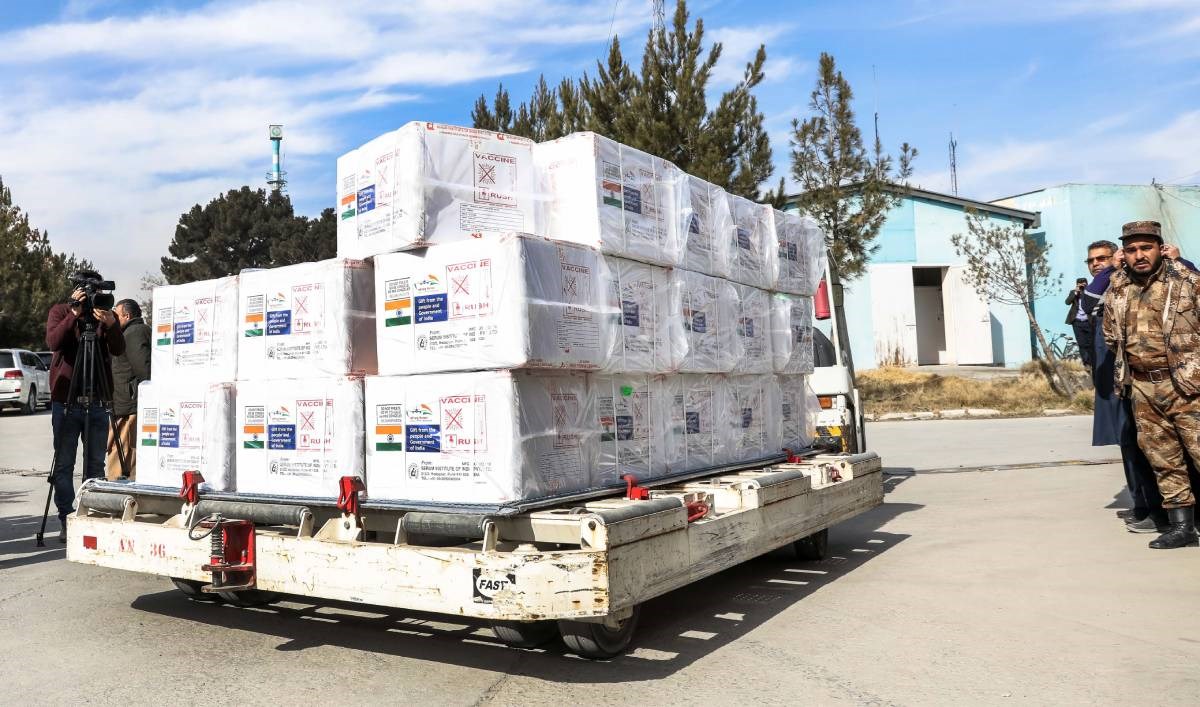Afganistan primio prvu pošiljku cjepiva, pola milijuna doza iz Indije
