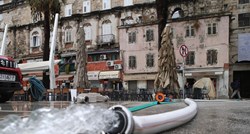 Poplava na Hitnoj u Splitu, vatrogasci brzo ispumpali vodu