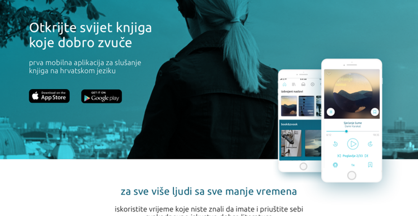Stigla je prva aplikacija za slušanje knjiga na hrvatskom jeziku