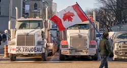 Drugi dan velikih prosvjeda protiv korona-mjera u Kanadi, tisuće kamiondžija u Ottawi