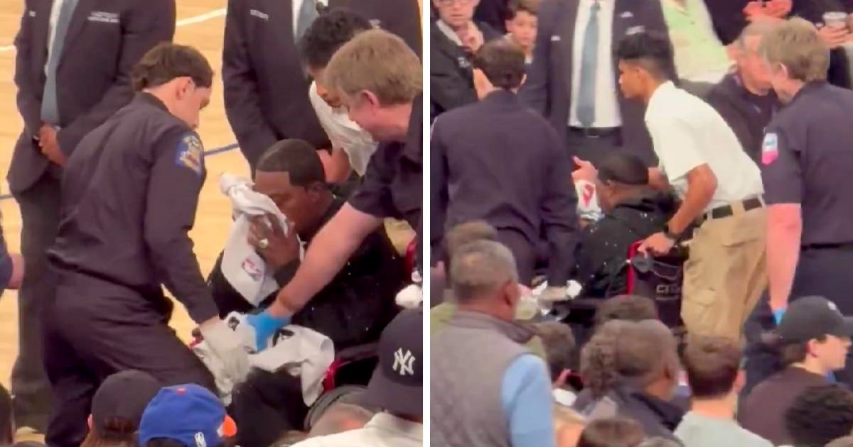 Tracy Morgan povraćao na tribinama, utakmicu napustio u invalidskim kolicima