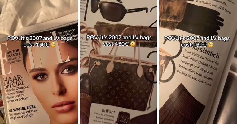 "Ljuta sam što je nisam tada kupila": Šokirala ju cijena popularne torbe u 2007.