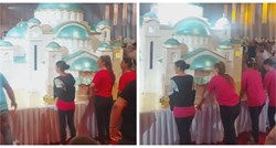 Snimka s krštenja u Beogradu postala hit, pažnju privukla ogromna torta