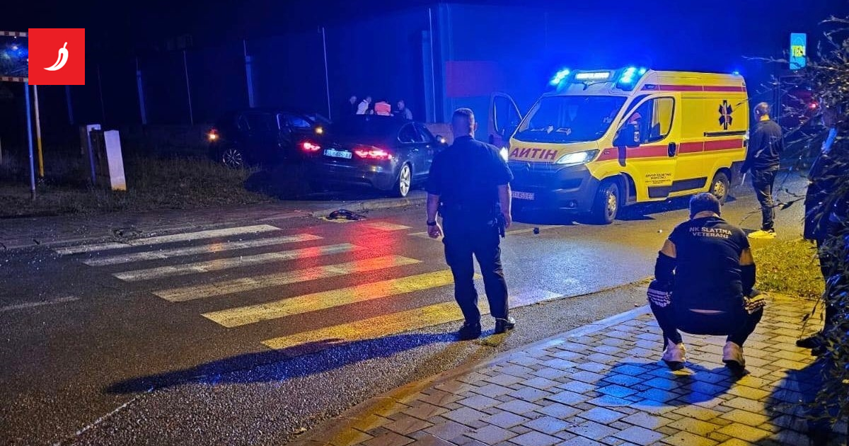 Teška prometna nesreća u Slatini: Automobil naletio na dvije pješakinje