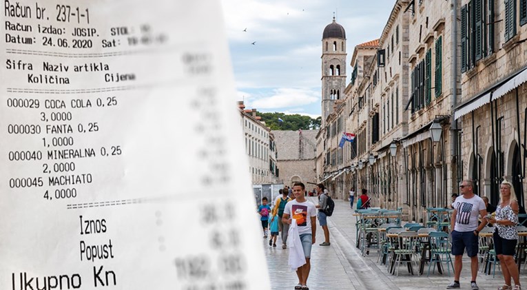 Račun koji je dobio u Dubrovniku naljutio našeg čitatelja, iako je dobio i popust