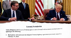 Pogledajte sporazum koji su potpisali Trump, Vučić i Hoti