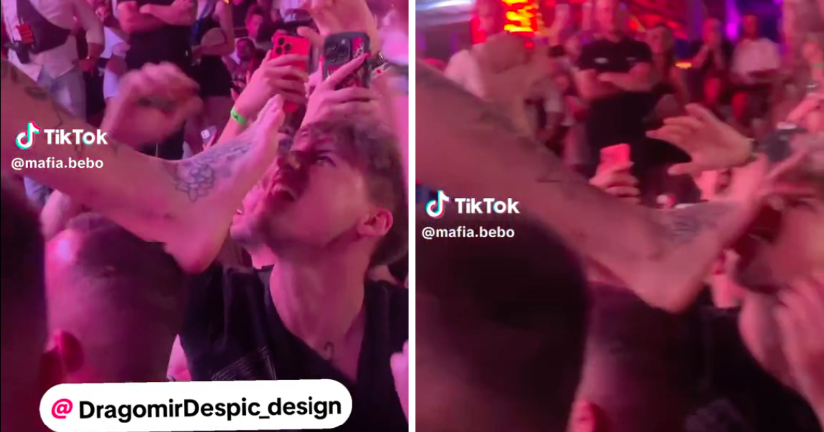 Bizaran video: Desingerici tijekom nastupa dečko iz publike polizao stopalo