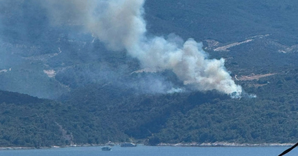 Vatrogasci cijelu noć na požarištu na Braču
