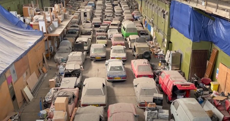 VIDEO 174 auto klasika skrivena godinama ispod prašine idu na aukciju