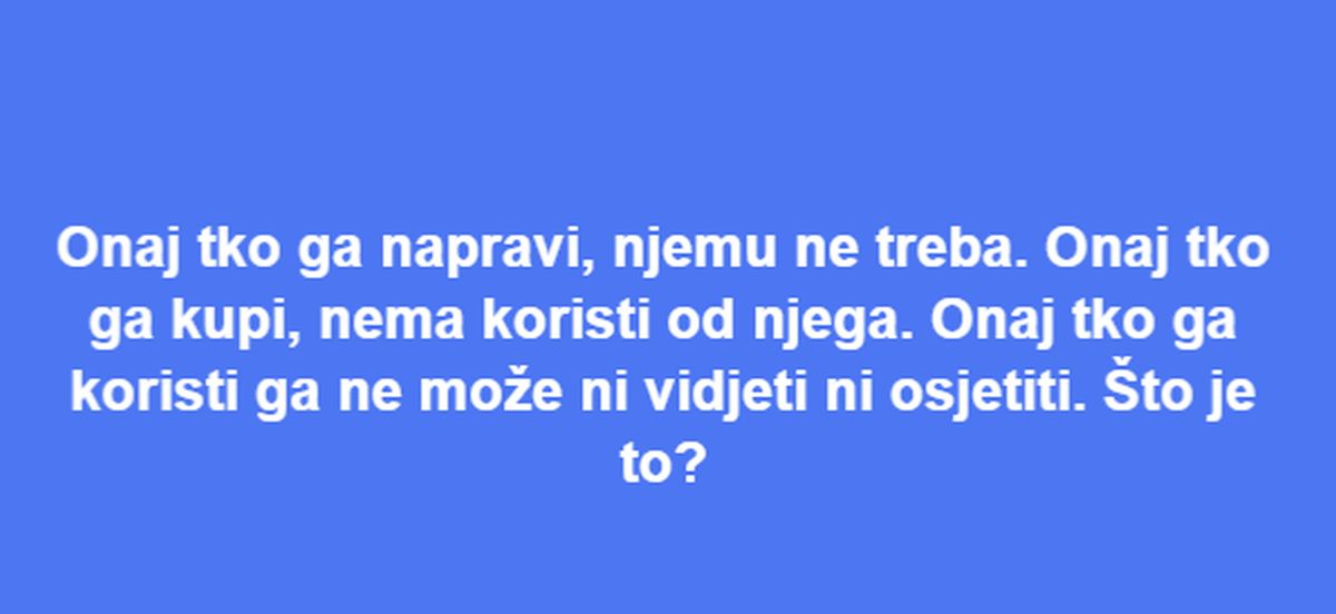 Devet jako teških zagonetki koje ne može riješiti baš svatko, možete li vi?