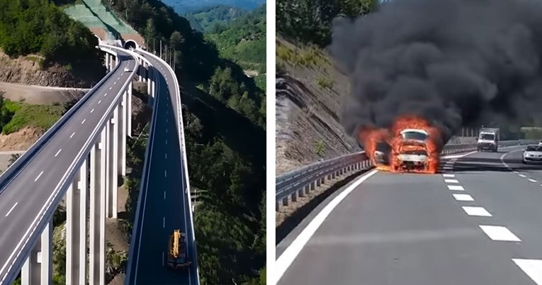 Autocesta u Crnoj Gori uzima danak: 4 auta izgorjela, 40 zakuhalo, saznajemo zašto
