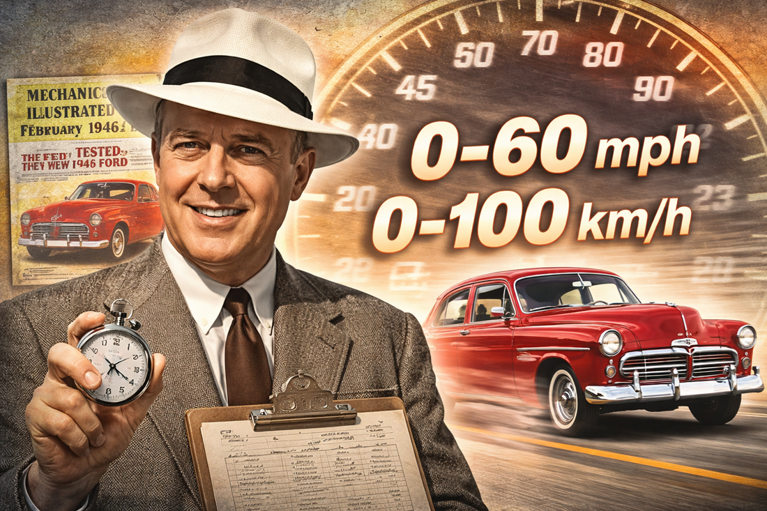 Kad se počelo mjeriti 0-100 km/h? Sve počinje s američkim novinarom iz 1940-ih