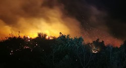 Dramatična noć na Braču, jedva ugašen požar: "Bura je doslovno nosila ljude"