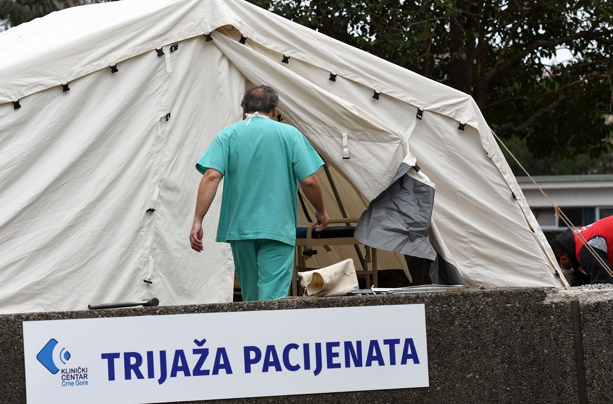 U Crnoj Gori treći dan zaredom raste broj novih slučajeva