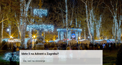 ANKETA Hoćete li posjetiti Advent u Zagrebu?