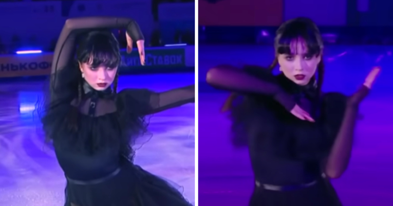 2 milijuna pregleda: Ruska klizačica na natjecanju izvela poznati ples iz Wednesday