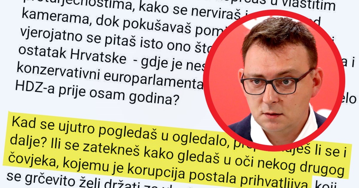 Glavašević poslao otvoreno pismo Plenkoviću: "Kriv si, Andreju Plenkoviću"