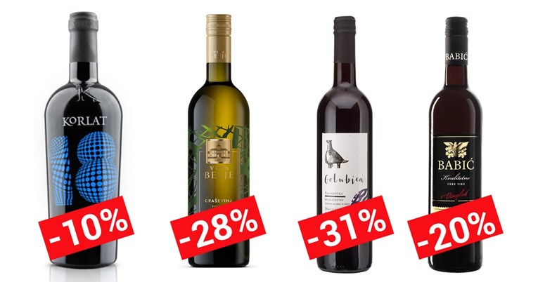 Konzum je snizio cijene vina i do 31%. Pogledajte ponudu