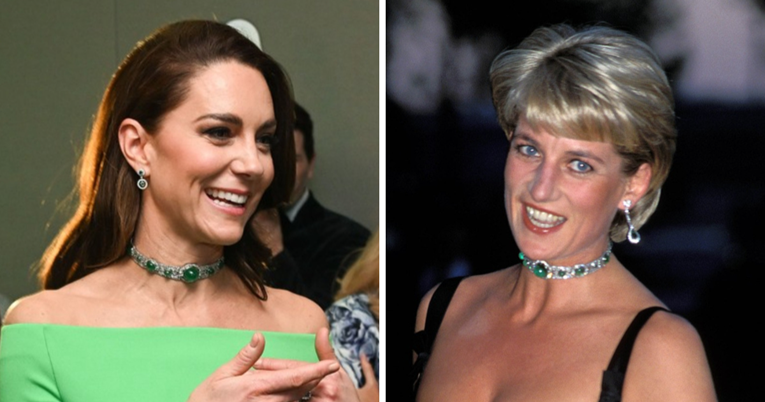 Kate Middleton nosila Dianinu ogrlicu koja nije viđena u javnosti od njene smrti