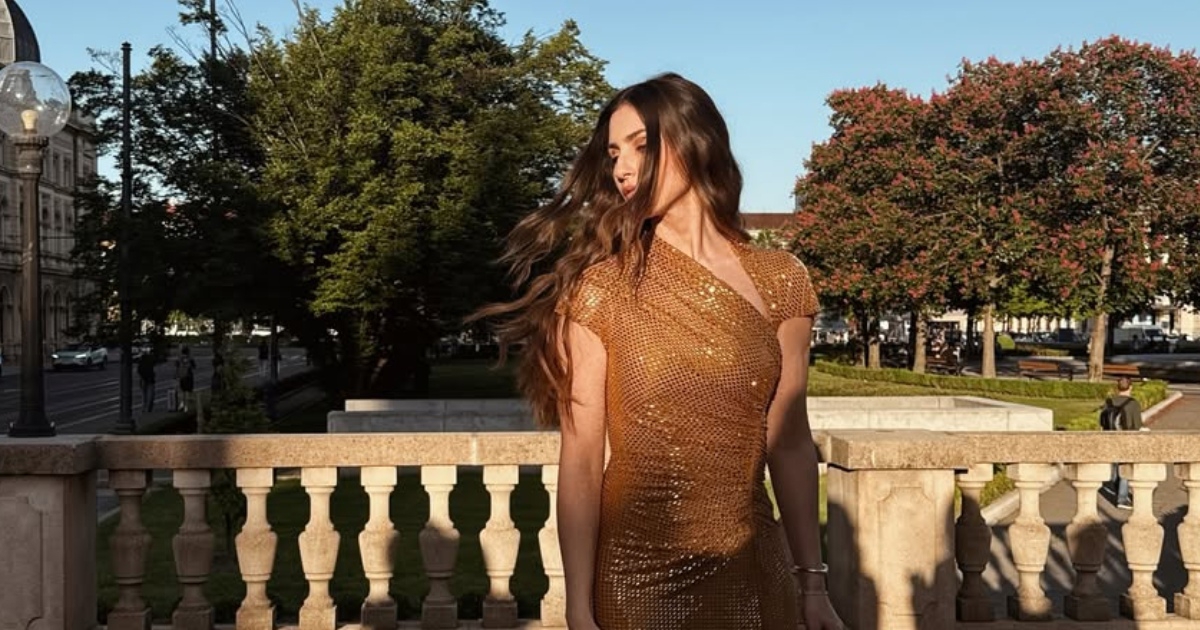 Helena Livaković zablistala u zlatnoj haljini od 705 eura