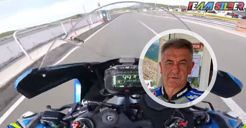 Darko Milinović objavio snimku na kojoj vozi motor 260 km/h: "Taj osjećaj..."