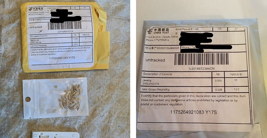 Ljudi u SAD-u i Velikoj Britaniji dobivaju iz Kine misteriozne pakete sa sjemenjem