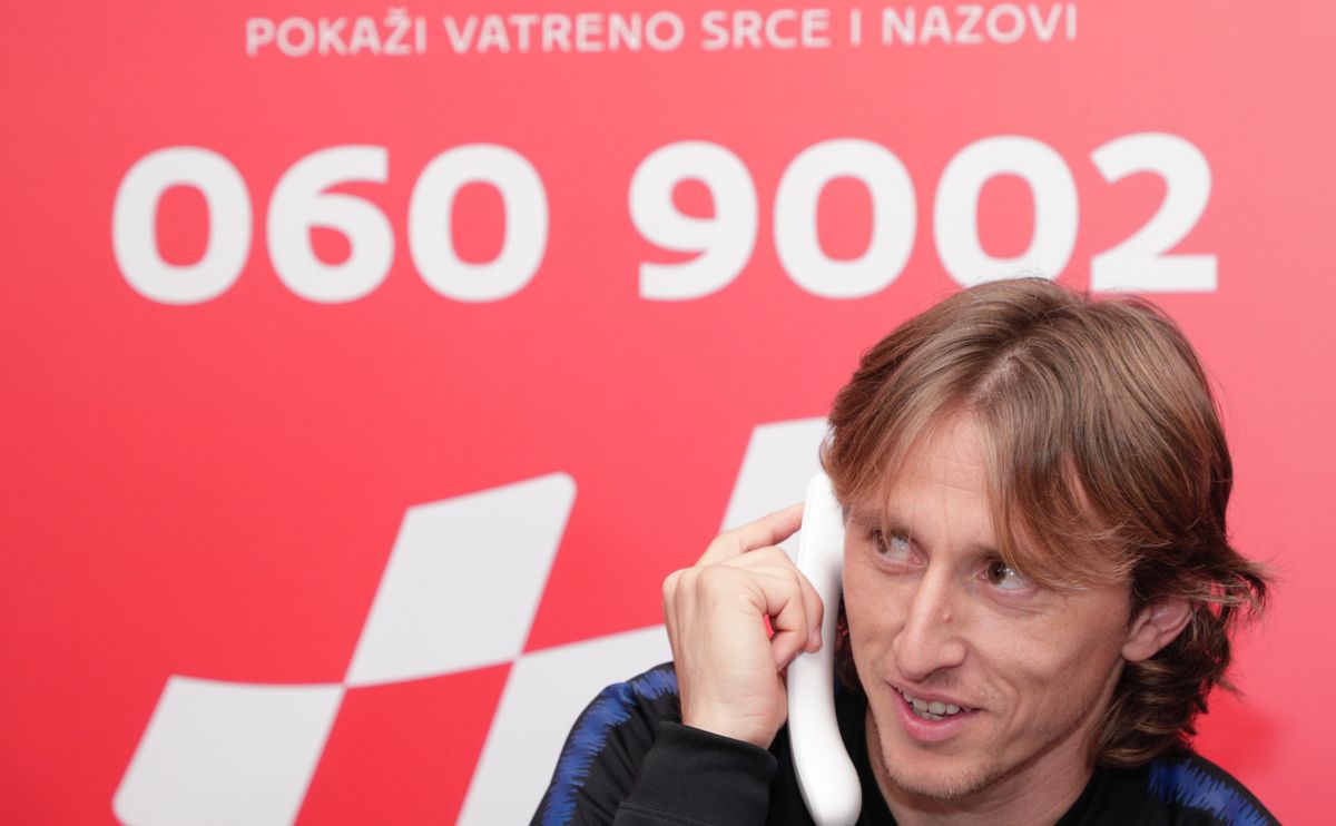 Modrić: Naša borba u Rusiji je ništa prema ovome što oni prolaze svaki dan