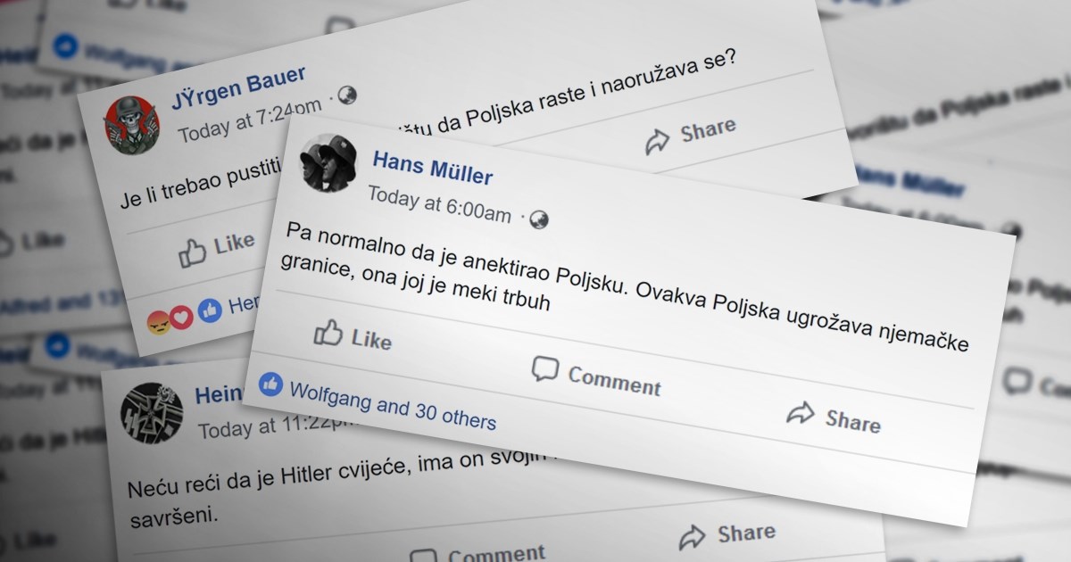 Kako bi izgledao Facebook 1939.? "Nije Hitler cvijeće, ali ni Poljaci nisu savršeni"