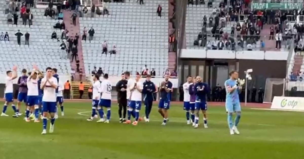 Pogledajte kako je Torcida ispratila igrače Hajduka nakon pobjede nad Goricom