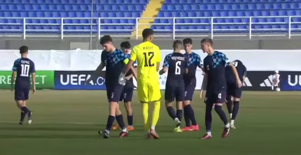 Dinamov talent zabio i asistirao za bod Hrvatske u sjajnoj utakmici na Euru U-17