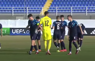 Dinamov talent zabio i asistirao za bod Hrvatske u sjajnoj utakmici na Euru U-17