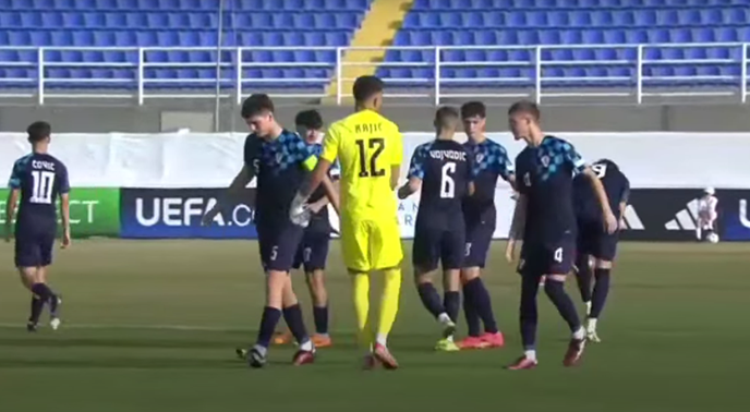 Dinamov talent zabio i asistirao za bod Hrvatske u sjajnoj utakmici na Euru U-17