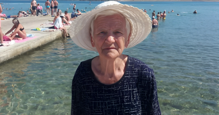 Baka Marija s 89 godina prvi put otišla na more: "Žao mi je što nisam ranije išla"