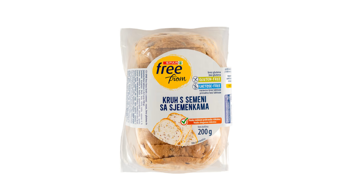 Spar povlači kruh sa sjemenkama