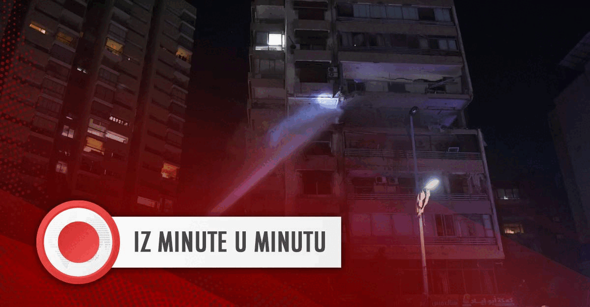 Izrael jutros izveo rijedak udar na centar Bejruta. Stigla prva reakcija S. Arabije