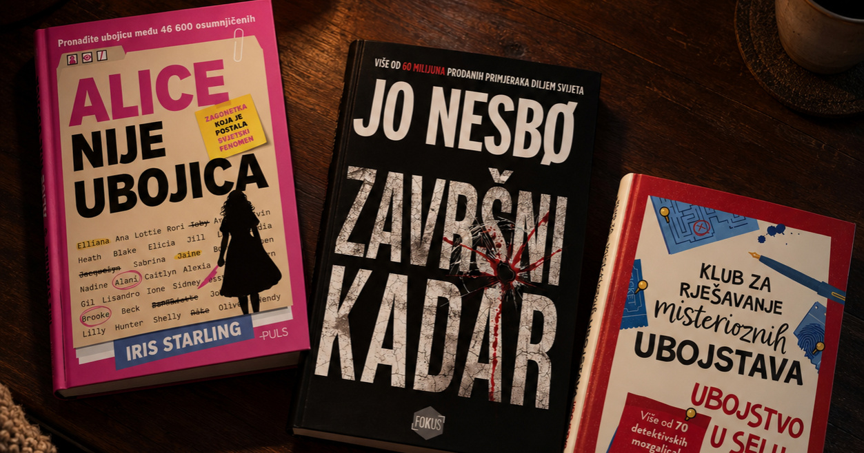 Hrvati obožavaju krimiće. Ovaj popis je dokaz