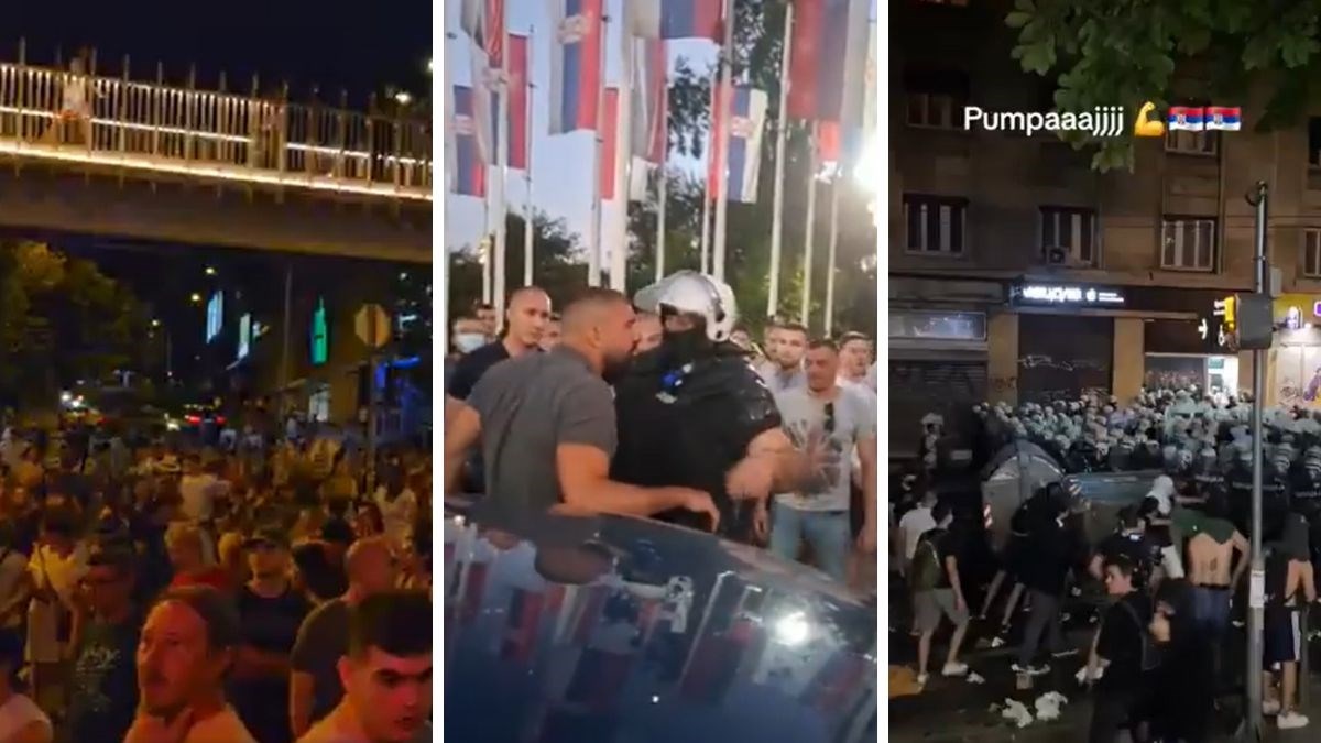 Srbija blokirana: Sukobi u Novom Sadu i Beogradu, ima ozlijeđenih. Oglasio se Vučić