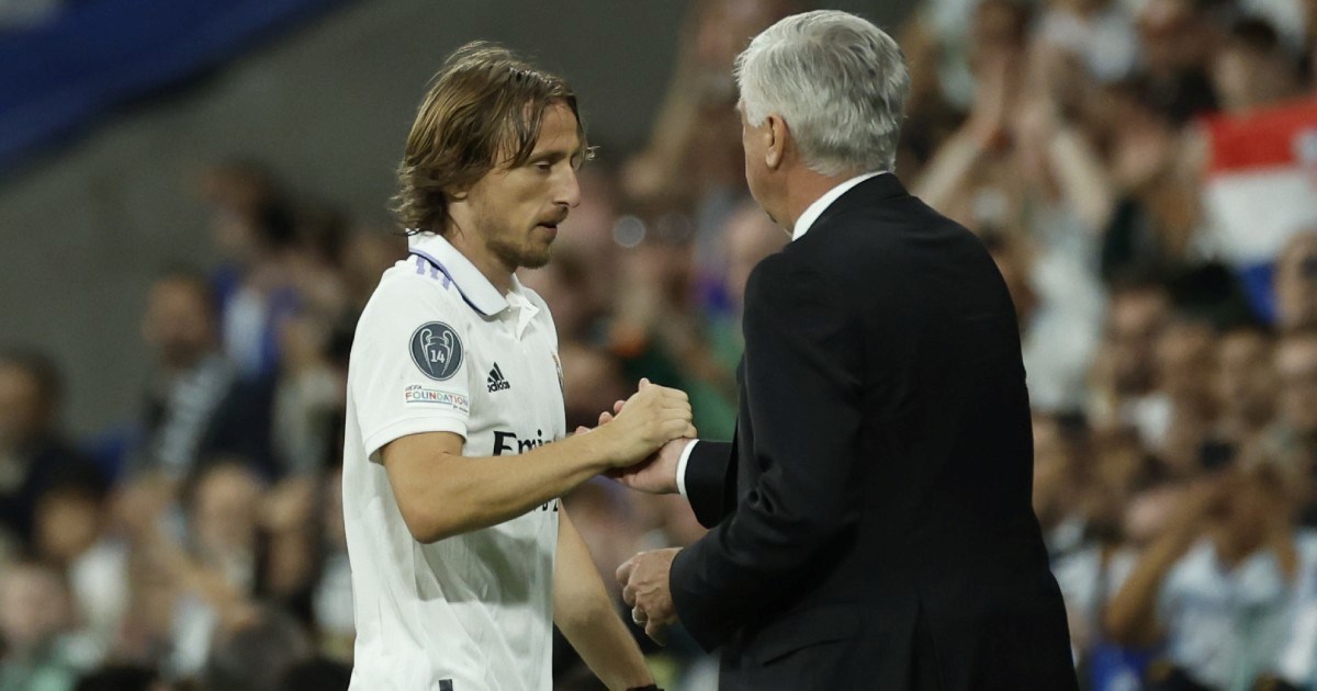 Ancelotti: Modrić me nije iznenadio